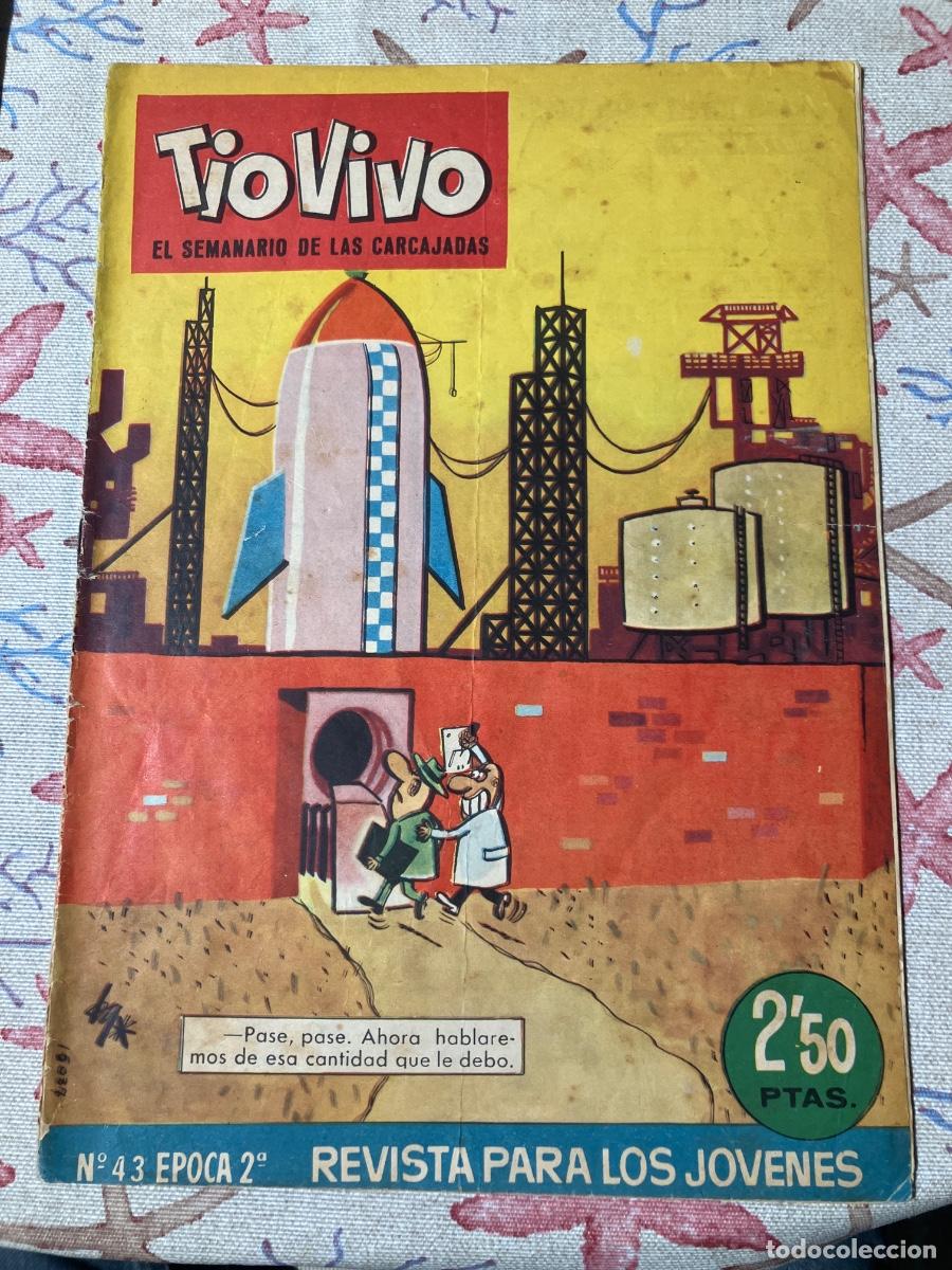 Tebeos: T&Iacute;O VIVO - N&Uacute;MERO 43 - SEGUNDA &Eacute;POCA - BRUGUERA