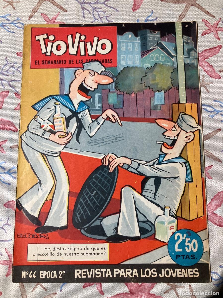 Tebeos: T&Iacute;O VIVO - N&Uacute;MERO 44 - SEGUNDA &Eacute;POCA - BRUGUERA