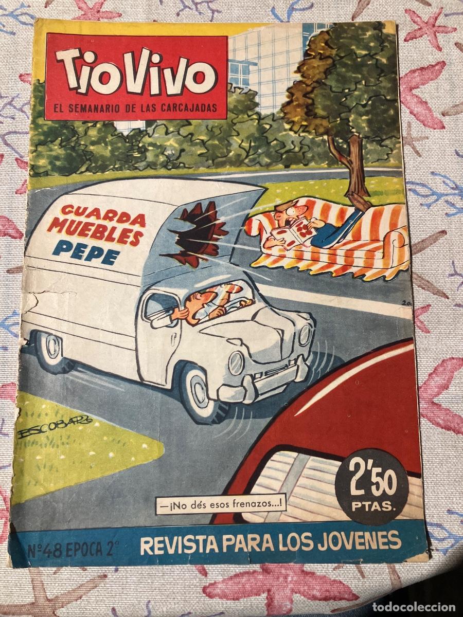 Tebeos: T&Iacute;O VIVO - N&Uacute;MERO 48 - SEGUNDA &Eacute;POCA - BRUGUERA