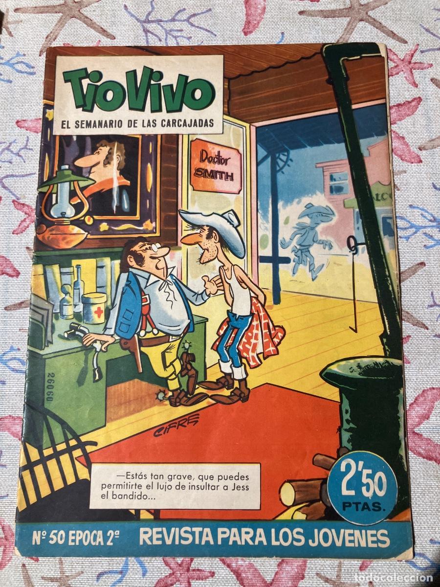 Tebeos: T&Iacute;O VIVO - N&Uacute;MERO 50 - SEGUNDA &Eacute;POCA - BRUGUERA
