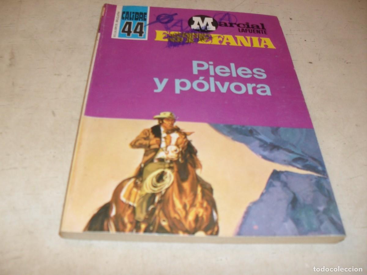 Tebeos: BOLSILIBROS CALIBRE 44 N&ordm; 368,PIELES Y POLVORA,DE ESTEFANIA,BRUGUERA,A&Ntilde;OS 80