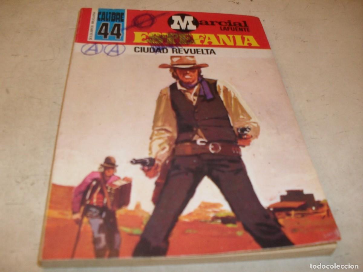 Tebeos: BOLSILIBROS CALIBRE 44 N&ordm; 361,CIUDAD REVUELTA,DE ESTEFANIA,BRUGUERA,A&Ntilde;OS 80