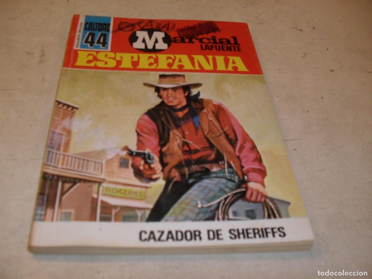 Tebeos: BOLSILIBROS CALIBRE 44 N&ordm; 336,CAZADOR DE SHERIFFS,DE ESTEFANIA,BRUGUERA,A&Ntilde;OS 80