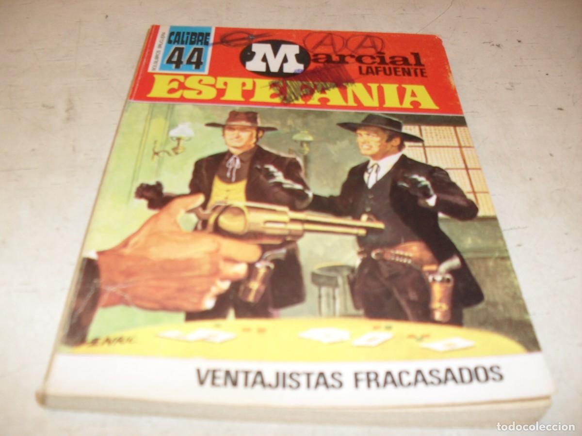 Tebeos: BOLSILIBROS CALIBRE 44 N&ordm; 277,VENTAJISTAS FRACASADOS,DE ESTEFANIA,BRUGUERA,A&Ntilde;OS 80