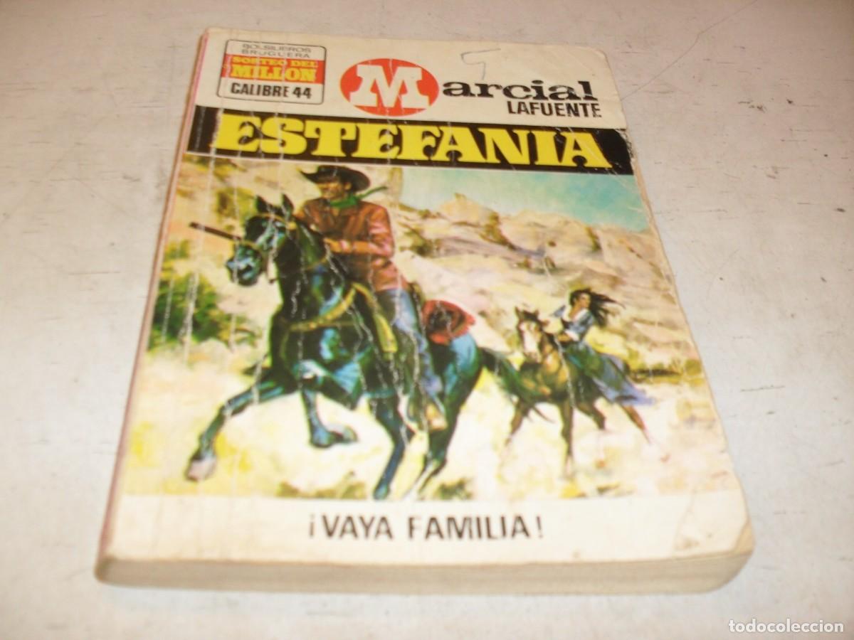 Tebeos: BOLSILIBROS CALIBRE 44 N&ordm; 160,VAYA FAMILIA&iexcl;&iexcl;,DE ESTEFANIA,BRUGUERA,A&Ntilde;OS 80