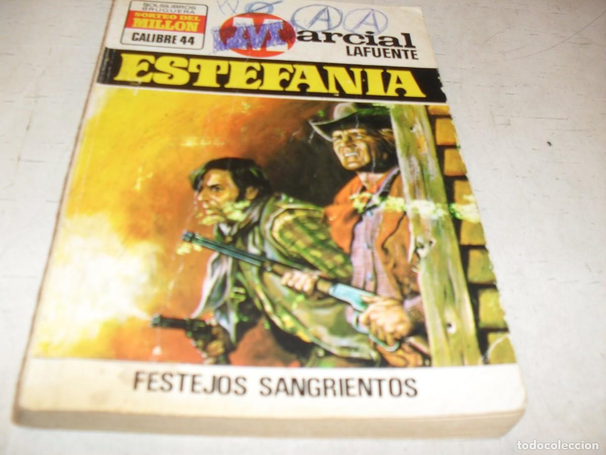 Tebeos: BOLSILIBROS CALIBRE 44 N&ordm; 156,FESTEJOS SANGRIENTOS,DE ESTEFANIA,BRUGUERA,A&Ntilde;OS 80