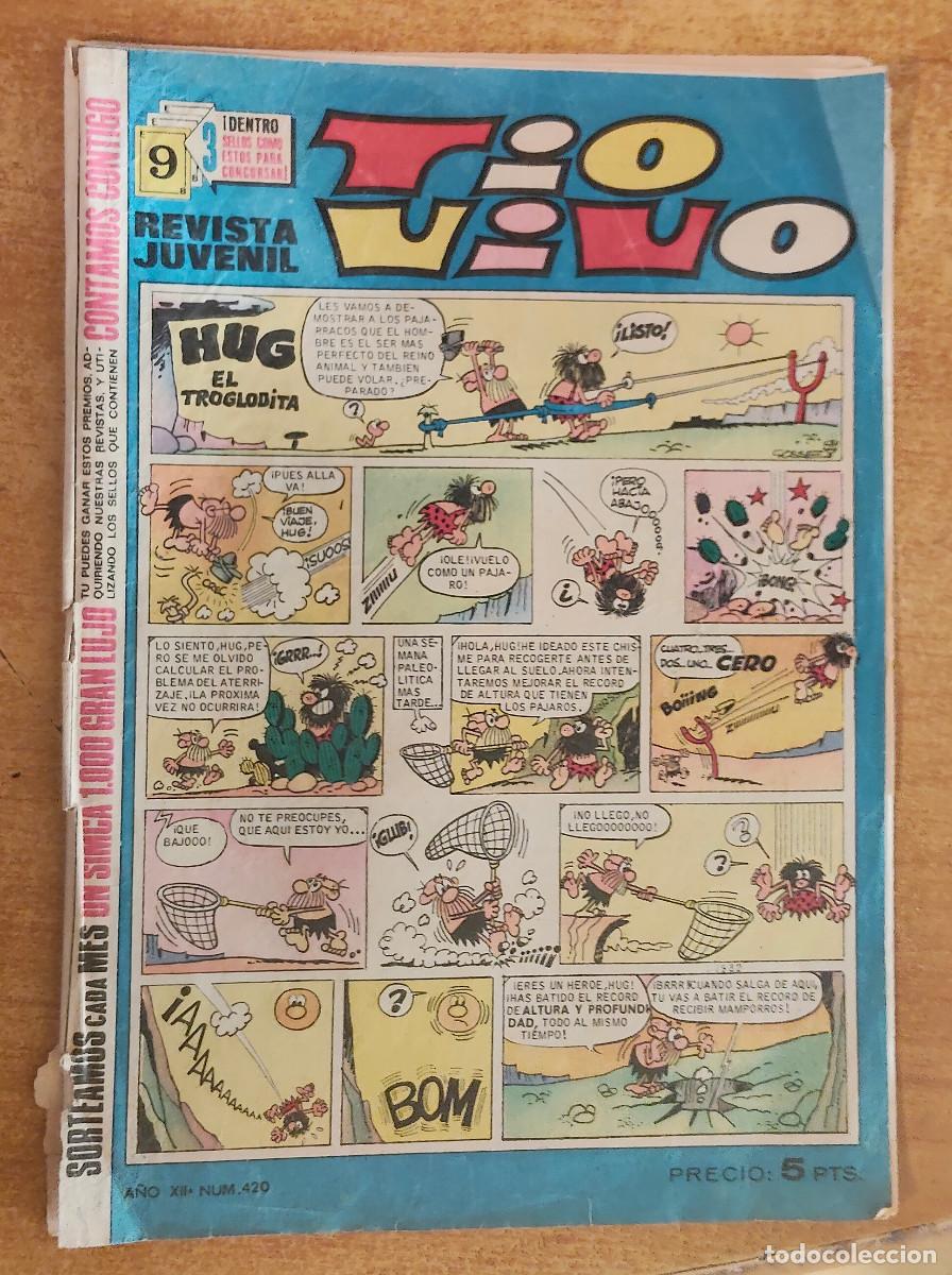 Tebeos: tio vivo - n 420 - segunda &eacute;poca - ed. bruguera