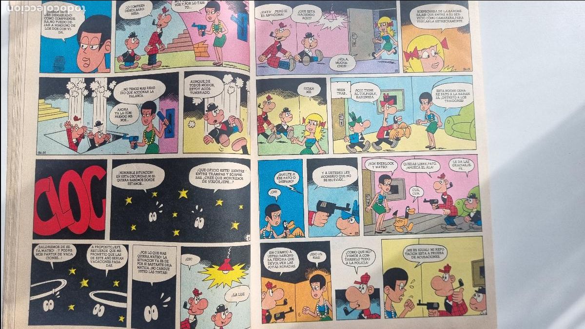 Tebeos: C&Oacute;MIC MORTADELO - ALMANAQUE PARA 1973 - Foto 2