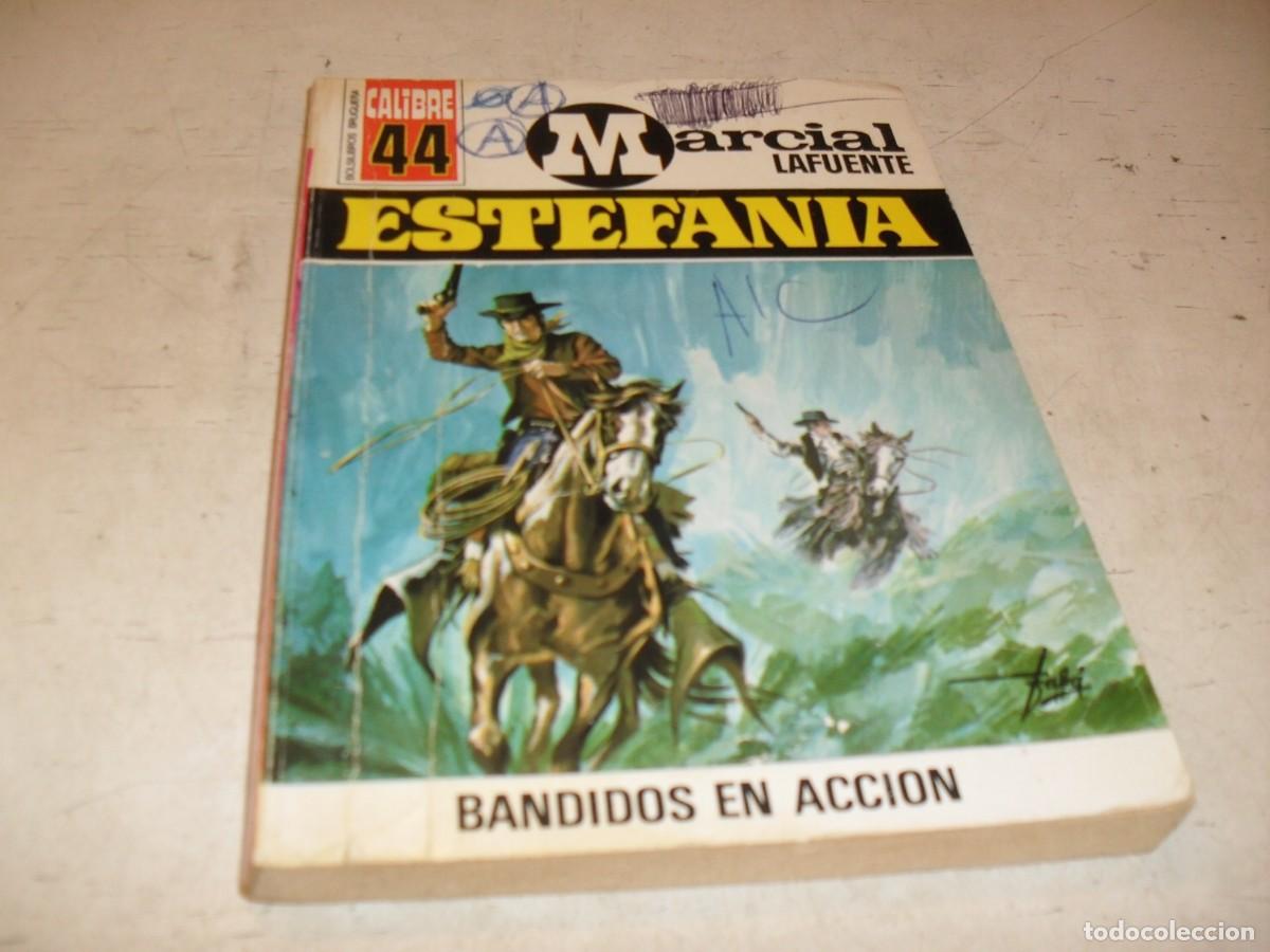 Tebeos: BOLSILIBROS CALIBRE 44 N&ordm; 79,BANDIDOS EN ACCION,DE ESTEFANIA,BRUGUERA,A&Ntilde;OS 70