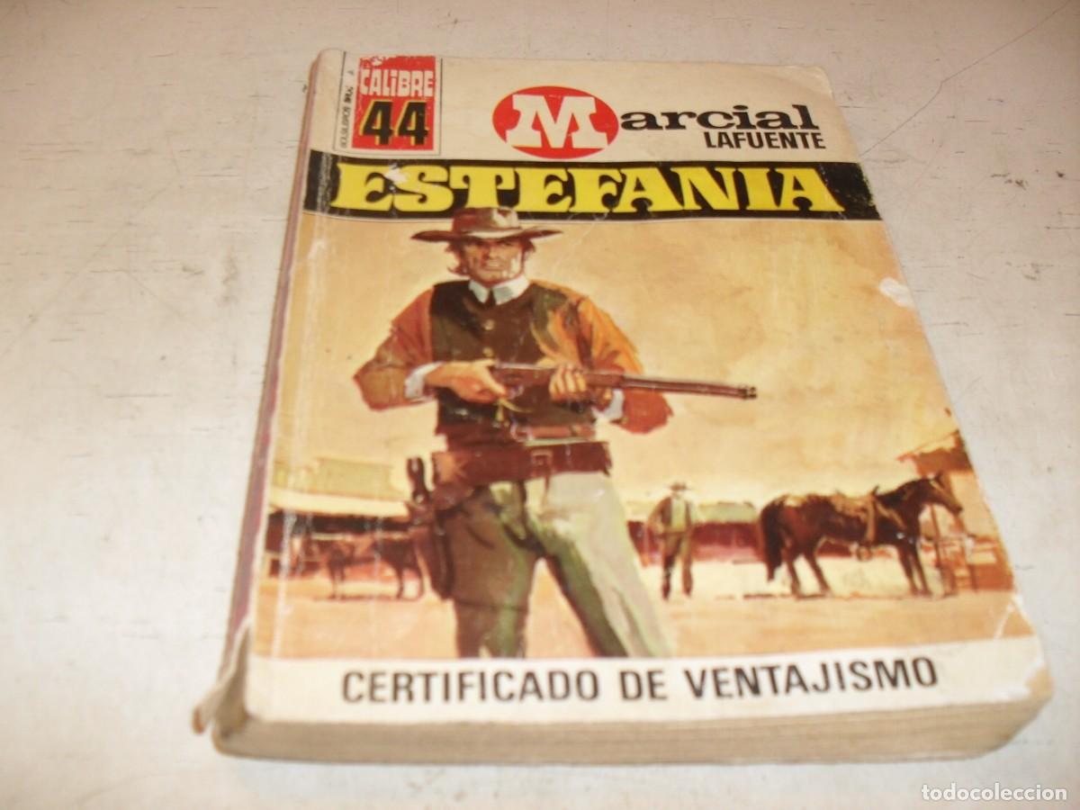 Tebeos: BOLSILIBROS CALIBRE 44 N&ordm; 106,CERTIFICADO DE VENTAJISMO,DE ESTEFANIA,BRUGUERA,A&Ntilde;OS 70