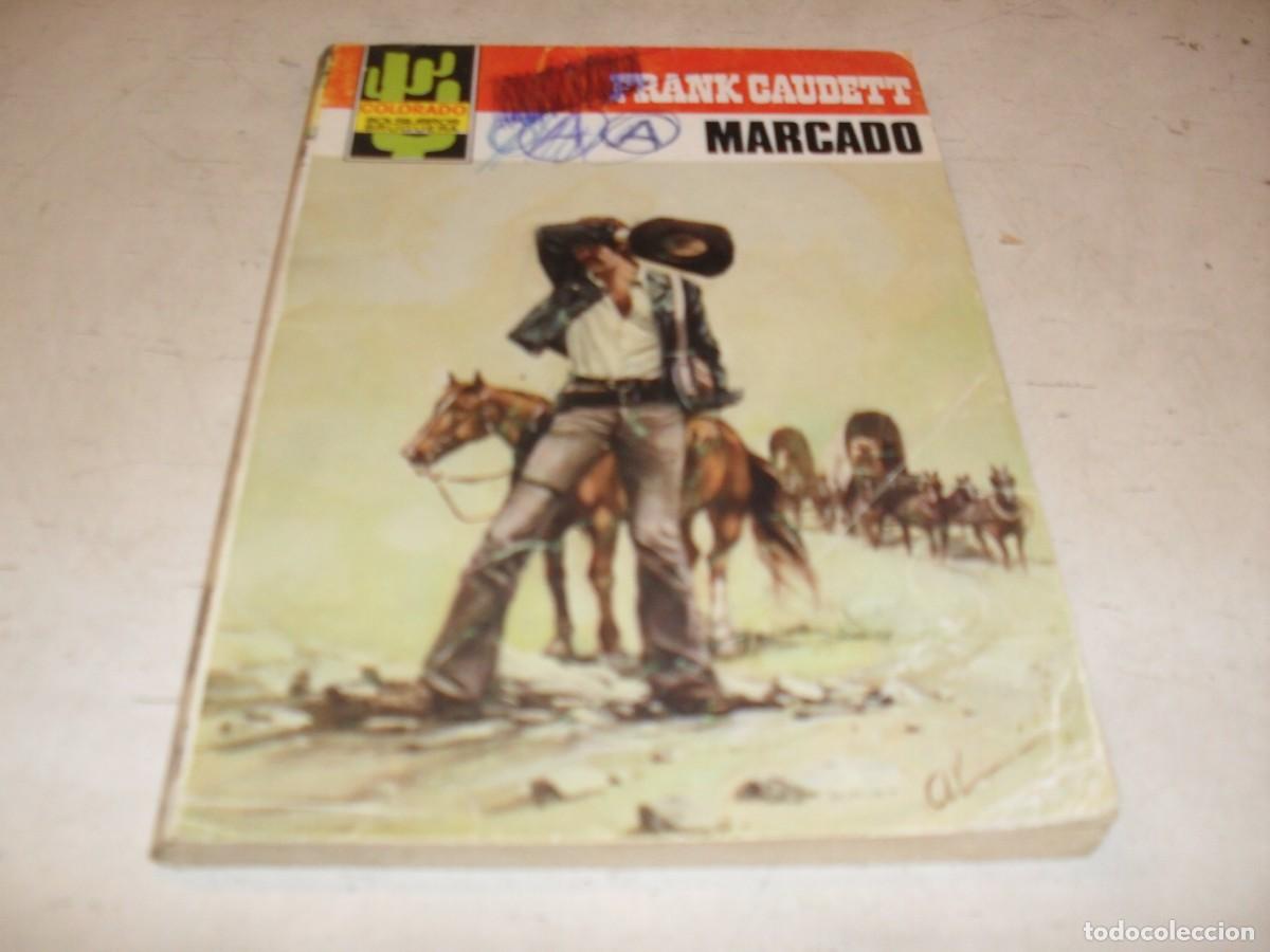 Tebeos: BOLSILIBROS COLORADO N&ordm; 1279.MARCADO,DE FRANK CAUDETT,BRUGUERA,A&Ntilde;OS 80