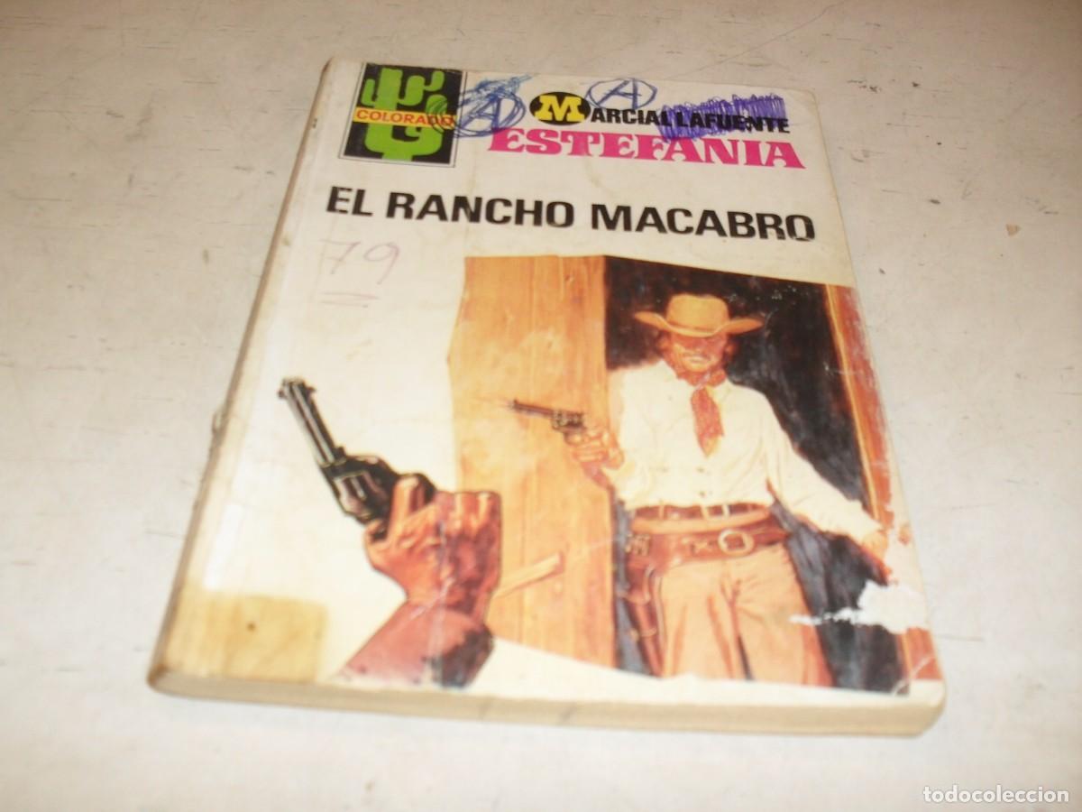 Tebeos: BOLSILIBROS COLORADO N&ordm; 1194,EL RANCHO MACABRO,DE ESTEFANIA,BRUGUERA,A&Ntilde;OS 80