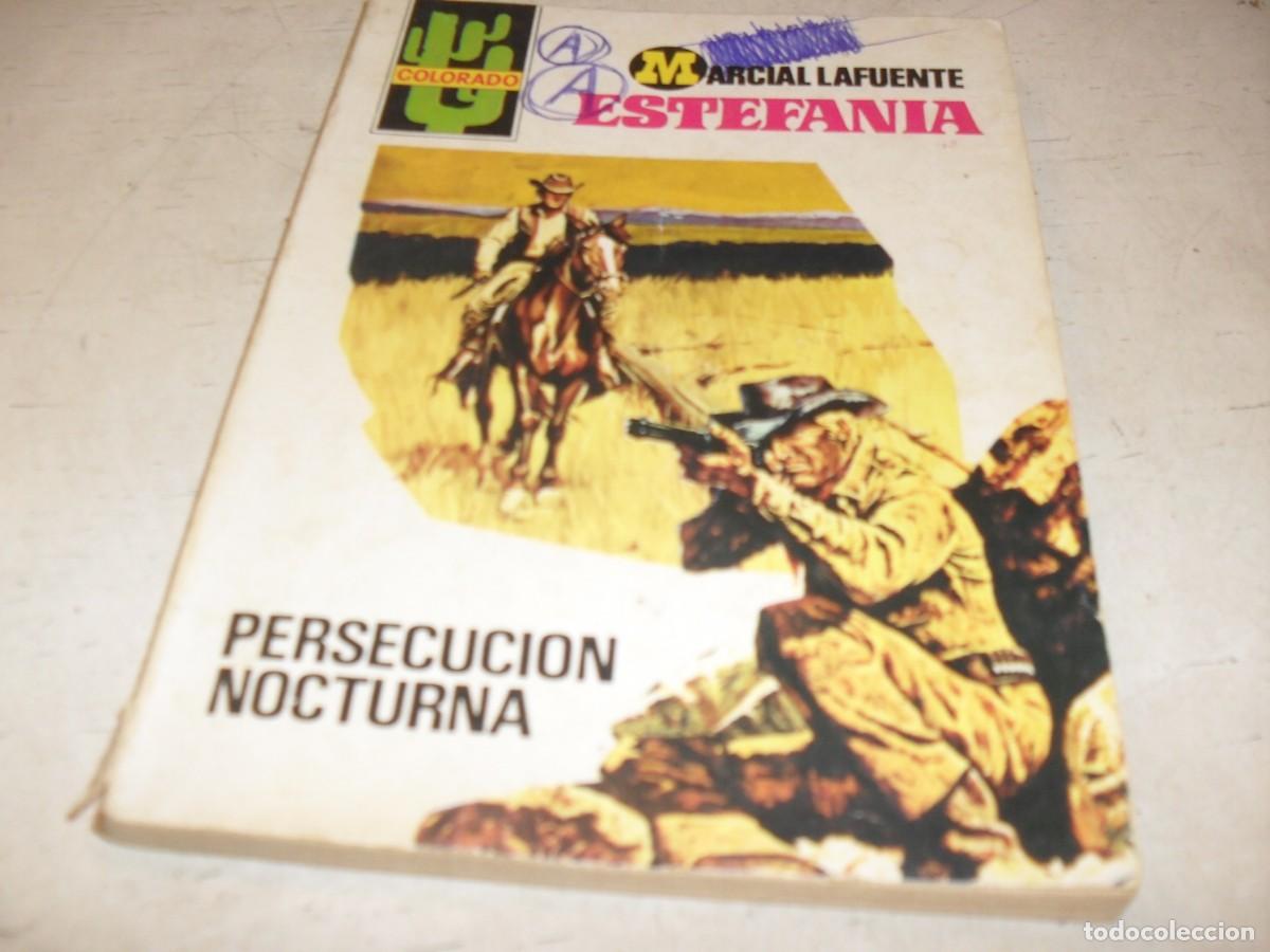 Tebeos: BOLSILIBROS COLORADO N&ordm; 1144,PERSECUCION NOCTURNA,DE ESTEFANIA,BRUGUERA,A&Ntilde;OS 80