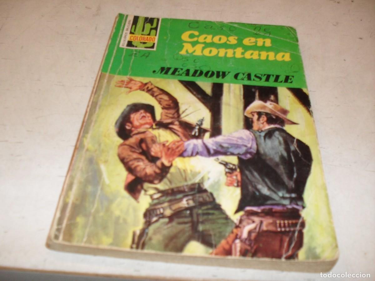 Tebeos: BOLSILIBROS COLORADO N&ordm; 1065,CAOS EN MONTANA,DE MEADOW CASTLE,BRUGUERA,A&Ntilde;OS 80