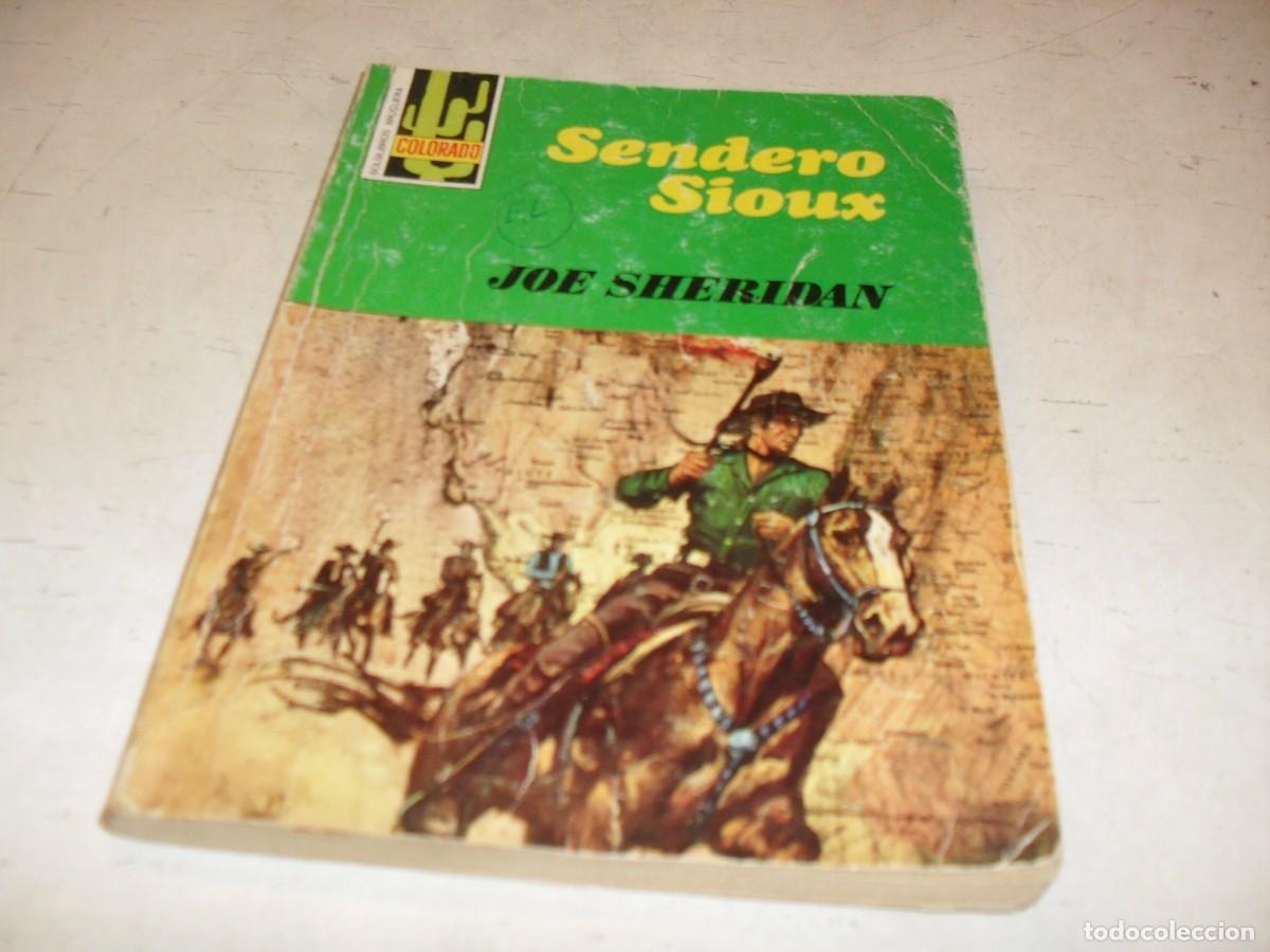 Tebeos: BOLSILIBROS COLORADO N&ordm; 1062,SENDERO SIOUX,DE JOE SHERIDAN,BRUGUERA,A&Ntilde;OS 80