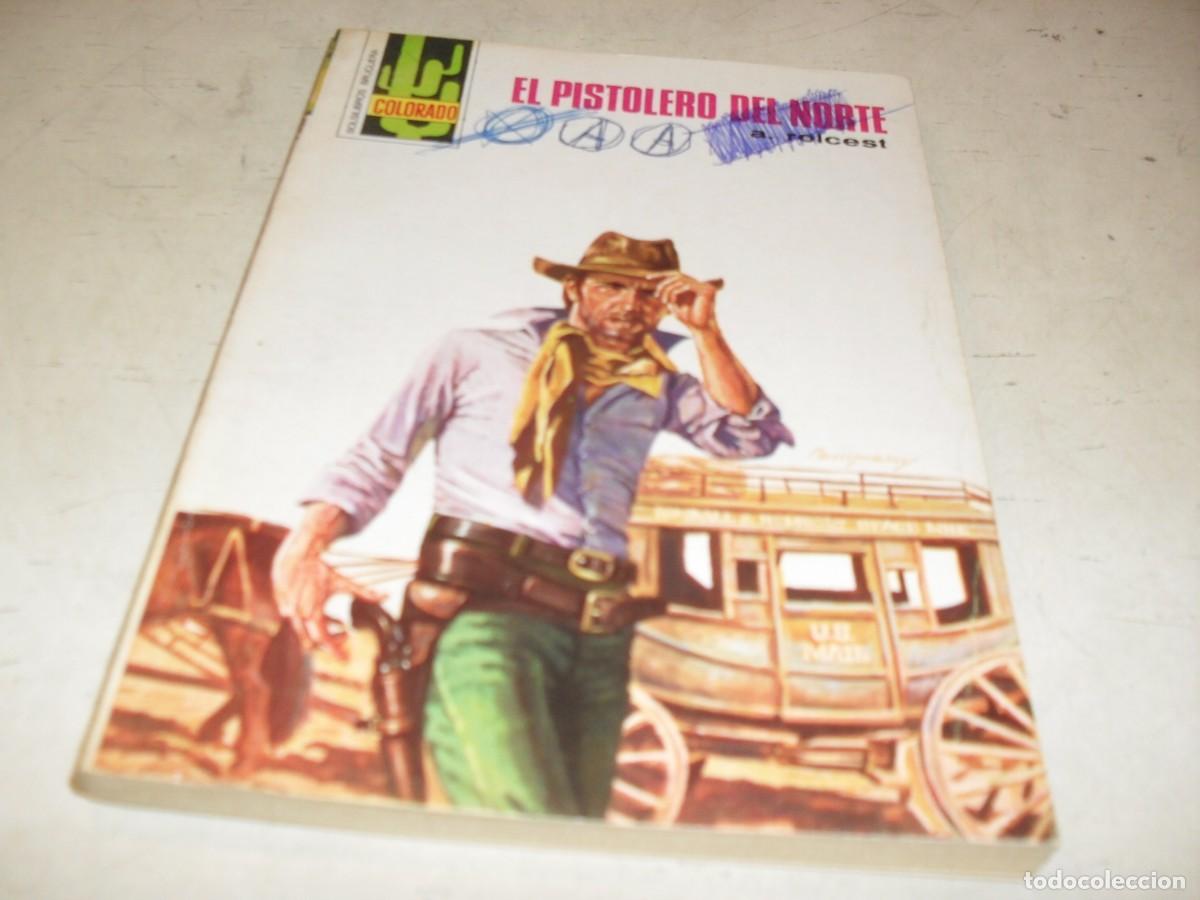 Tebeos: BOLSILIBROS COLORADO N&ordm; 1010,EL PISTOLERO DEL NORTE,DE A.ROLCEST,BRUGUERA,A&Ntilde;OS 70