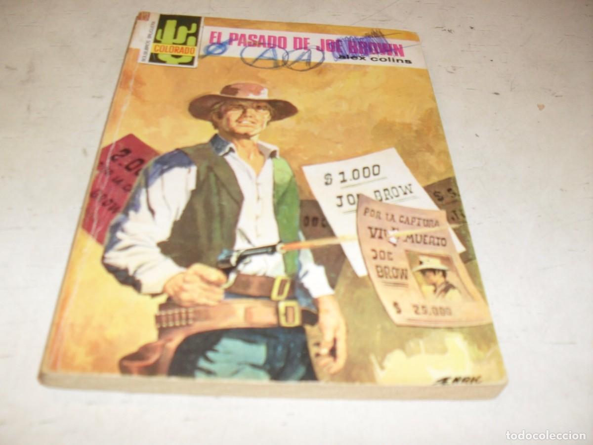Tebeos: BOLSILIBROS COLORADO N&ordm; 961,EL PASADO DE JOE BROWN,DE ALEX COLLINS,BRUGUERA,A&Ntilde;OS 70