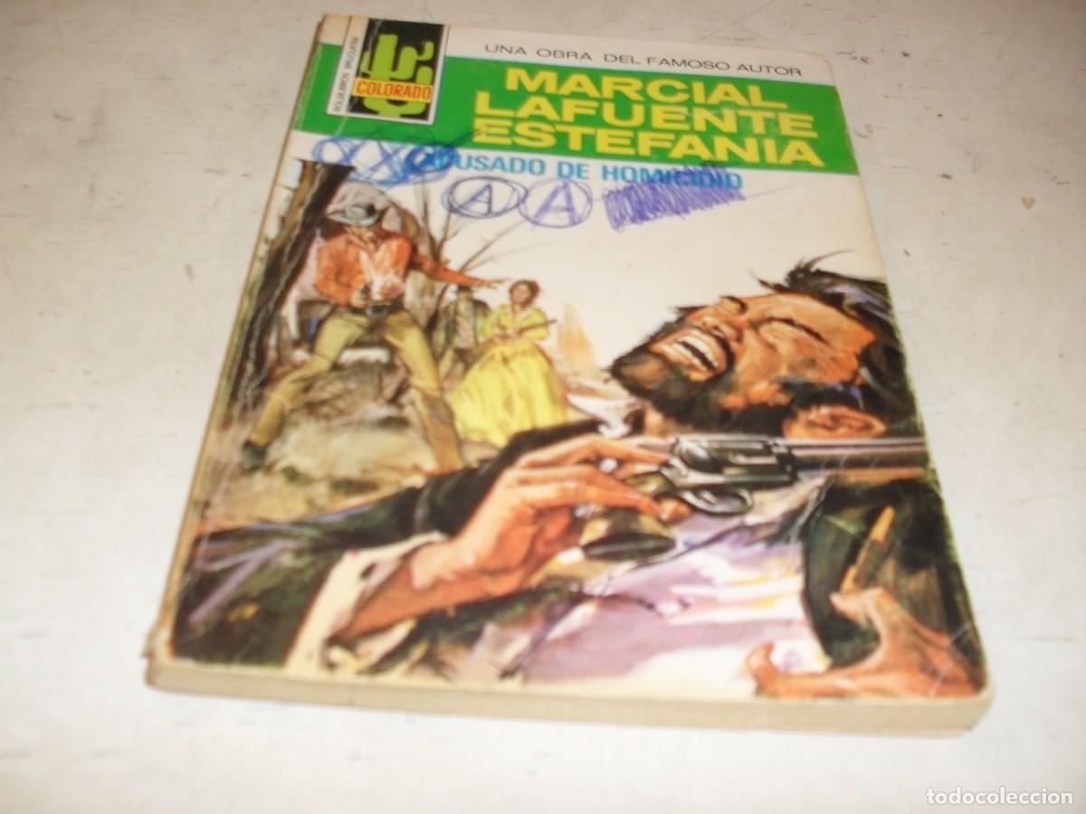 Tebeos: BOLSILIBROS COLORADO N&ordm; 932,ACUSADO DE HOMICIDIO,DE ESTEFANIA,BRUGUERA,A&Ntilde;OS 70