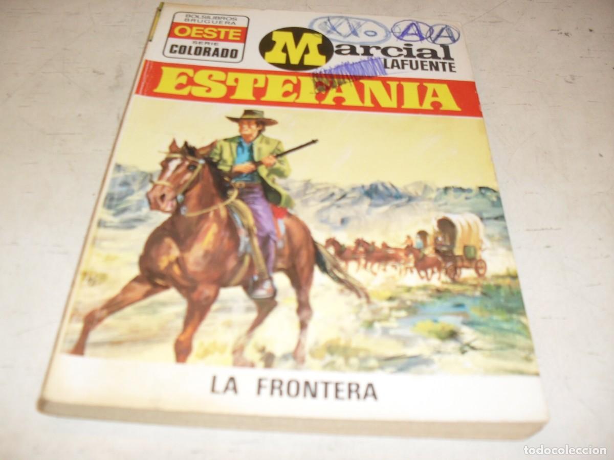 Tebeos: BOLSILIBROS COLORADO N&ordm; 904,LA FRONTERA,DE ESTEFANIA,BRUGUERA,A&Ntilde;OS 70