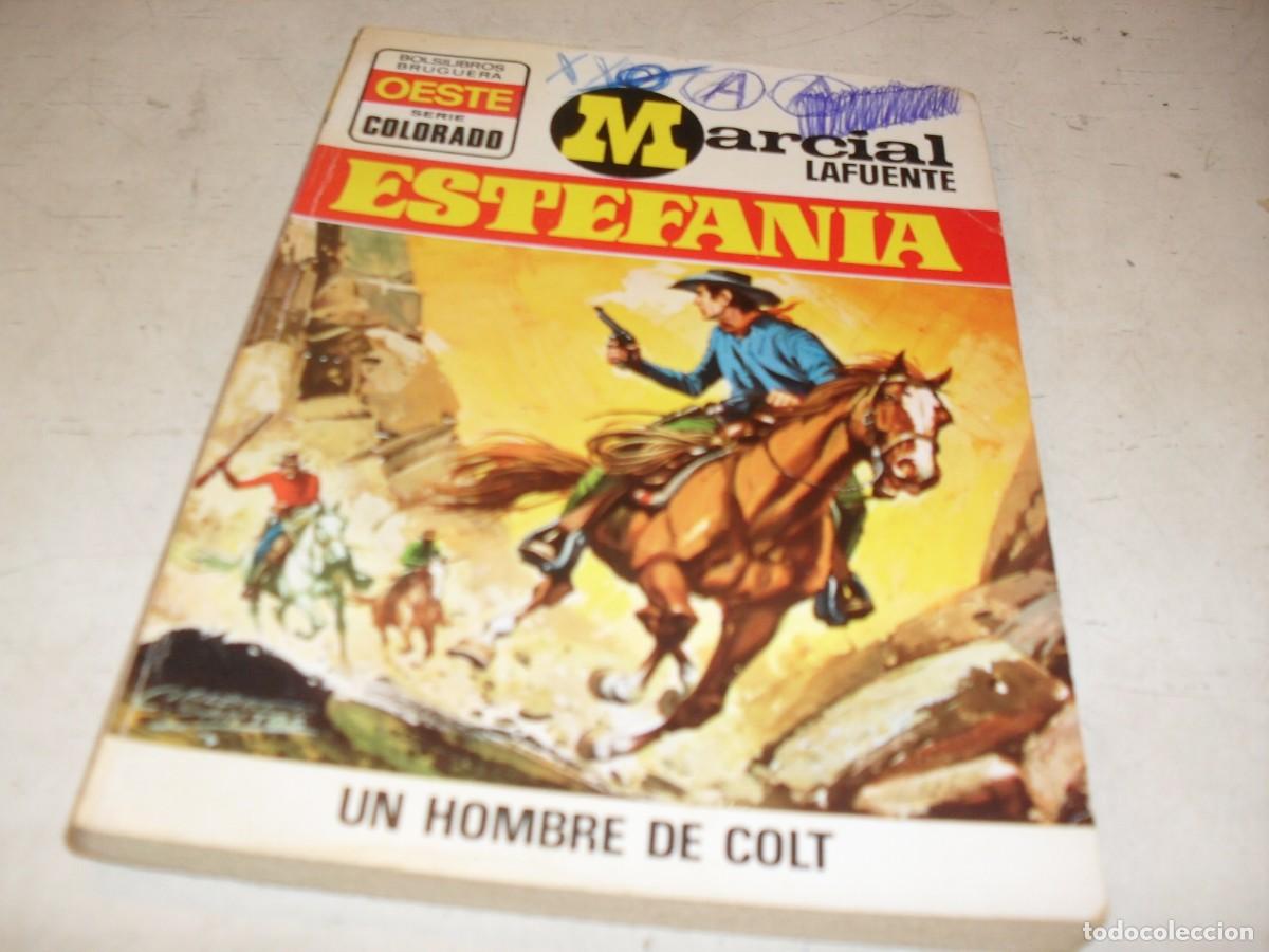 Tebeos: BOLSILIBROS COLORADO N&ordm; 899,UN HOMBRE DE COLT,DE ESTEFANIA,BRUGUERA,A&Ntilde;OS 70