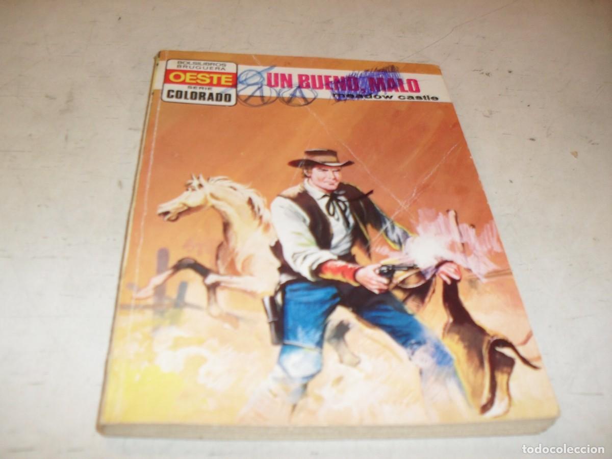 Tebeos: BOLSILIBROS COLORADO N&ordm; 894,UN BUENO,MALO,DE MEADOW CASTLE,BRUGUERA,A&Ntilde;OS 70