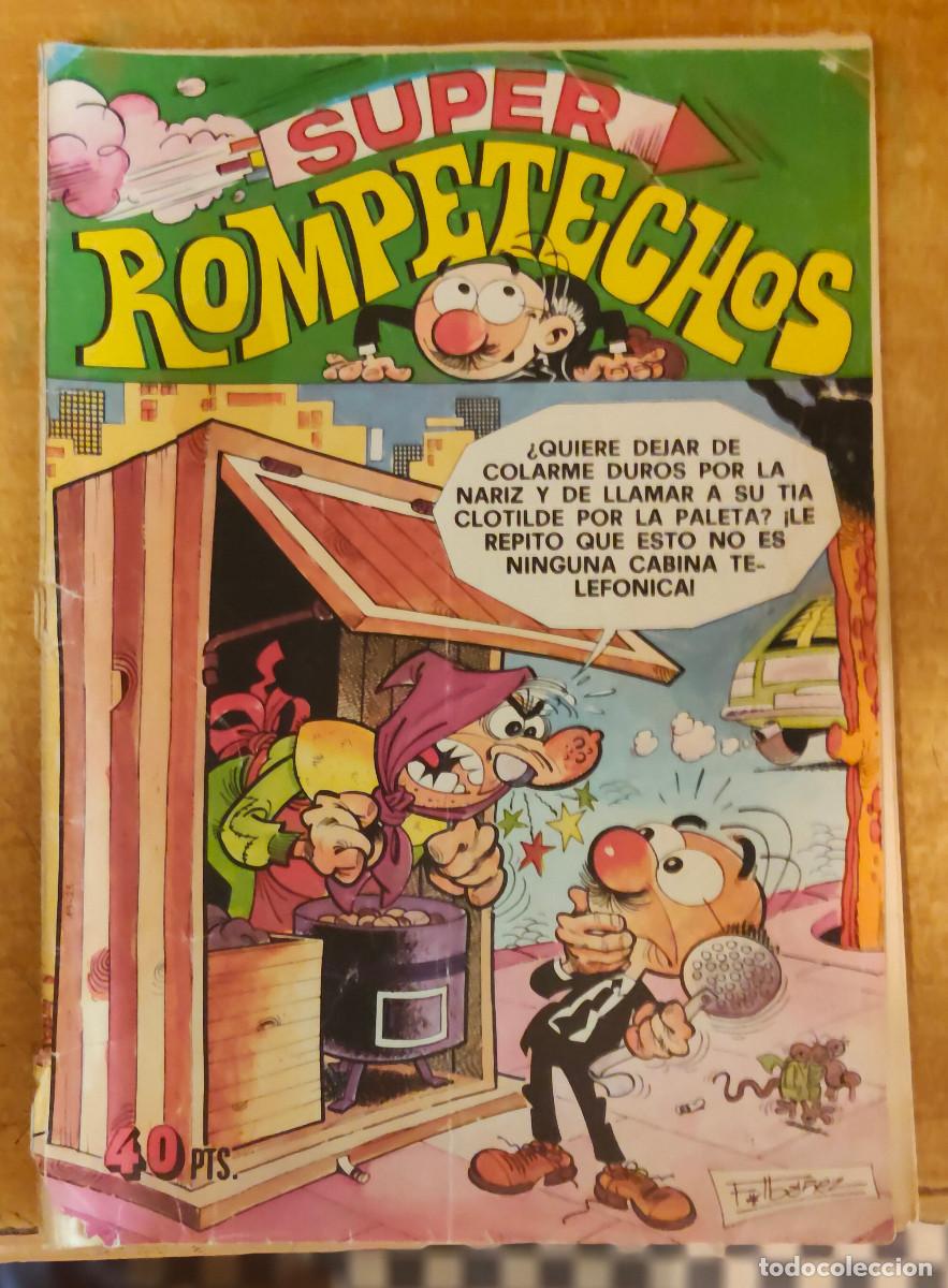 Tebeos: dientes de clasificar SUPER ROMPETECHOS. N&ordm; 6. BRUGUERA