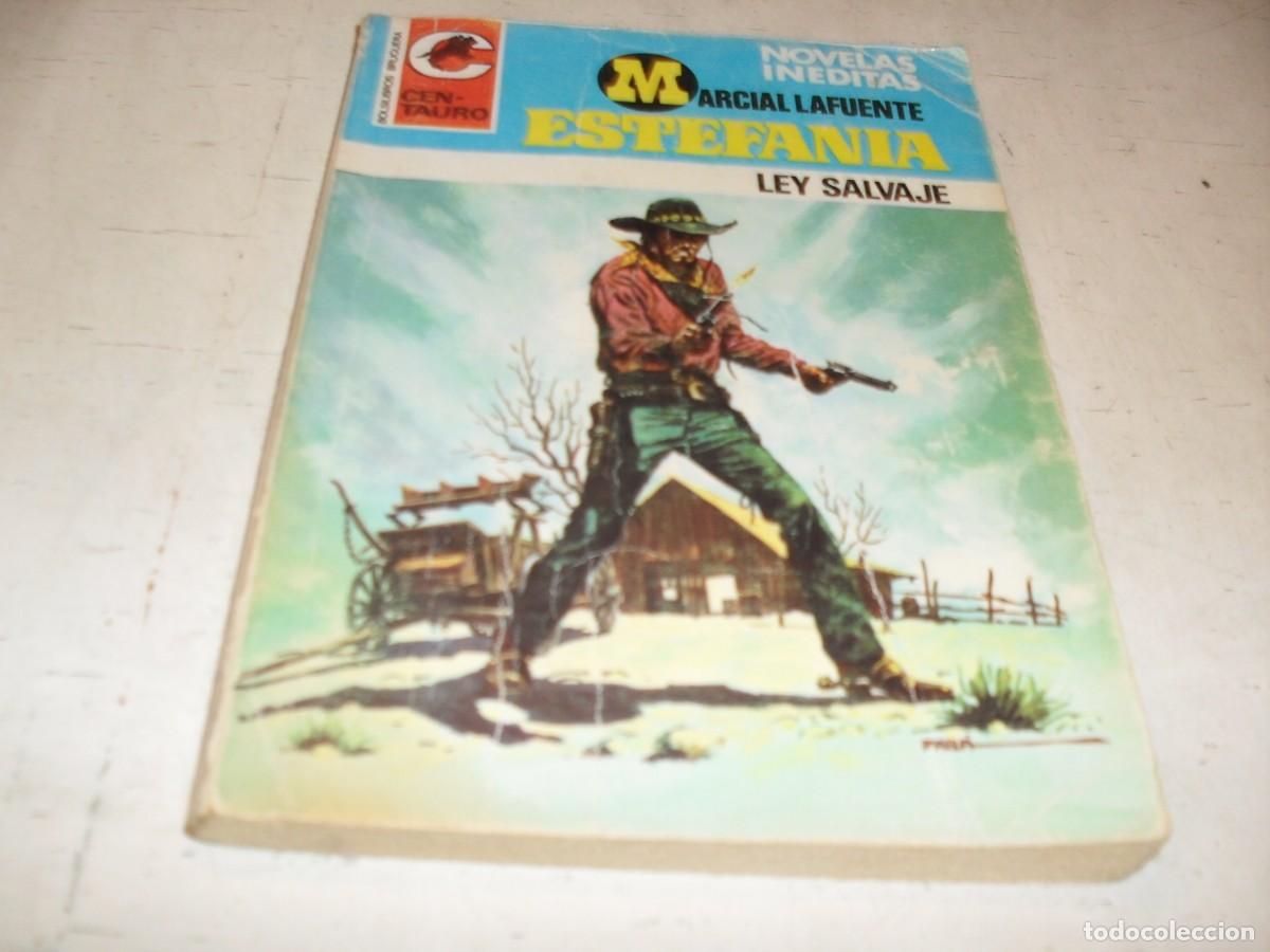 Tebeos: BOLSILIBROS CENTAURO N&ordm; 447,LEY SALVAJE,DE ESTEFANIA ,BRUGUERA,A&Ntilde;OS 70