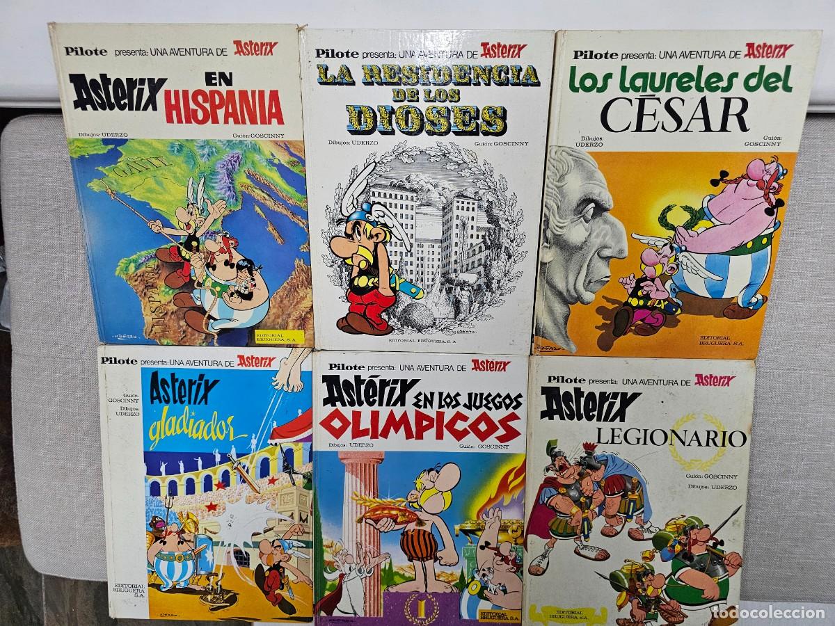 Tebeos: Colecci&oacute;n de c&oacute;mics Ast&eacute;rix - Editorial Bruguera - Ediciones antiguas