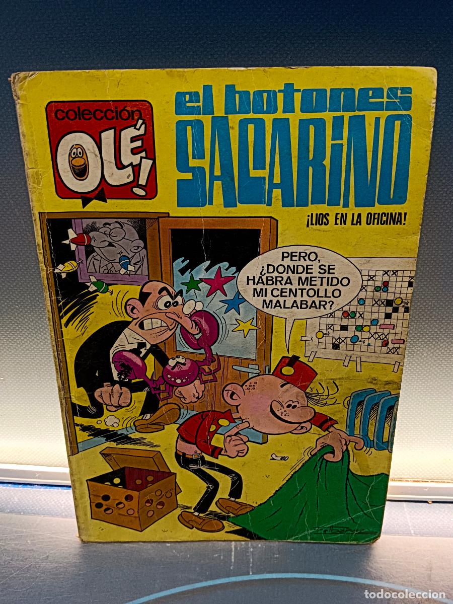 Tebeos: tebeo, c&oacute;mic El botones Sacarino, N&ordm; 3 - L&Iacute;OS EN LA OFICINA , 1975