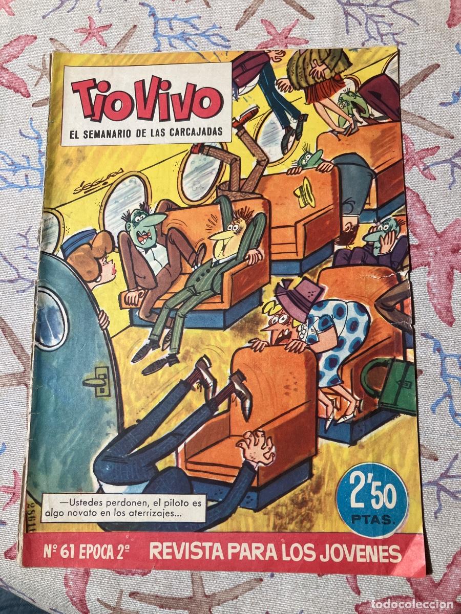 Tebeos: T&Iacute;O VIVO - N&Uacute;MERO 61 - SEGUNDA &Eacute;POCA - BRUGUERA