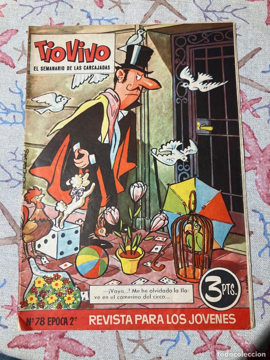 Tebeos: T&Iacute;O VIVO - N&Uacute;MERO 78 - SEGUNDA &Eacute;POCA - BRUGUERA