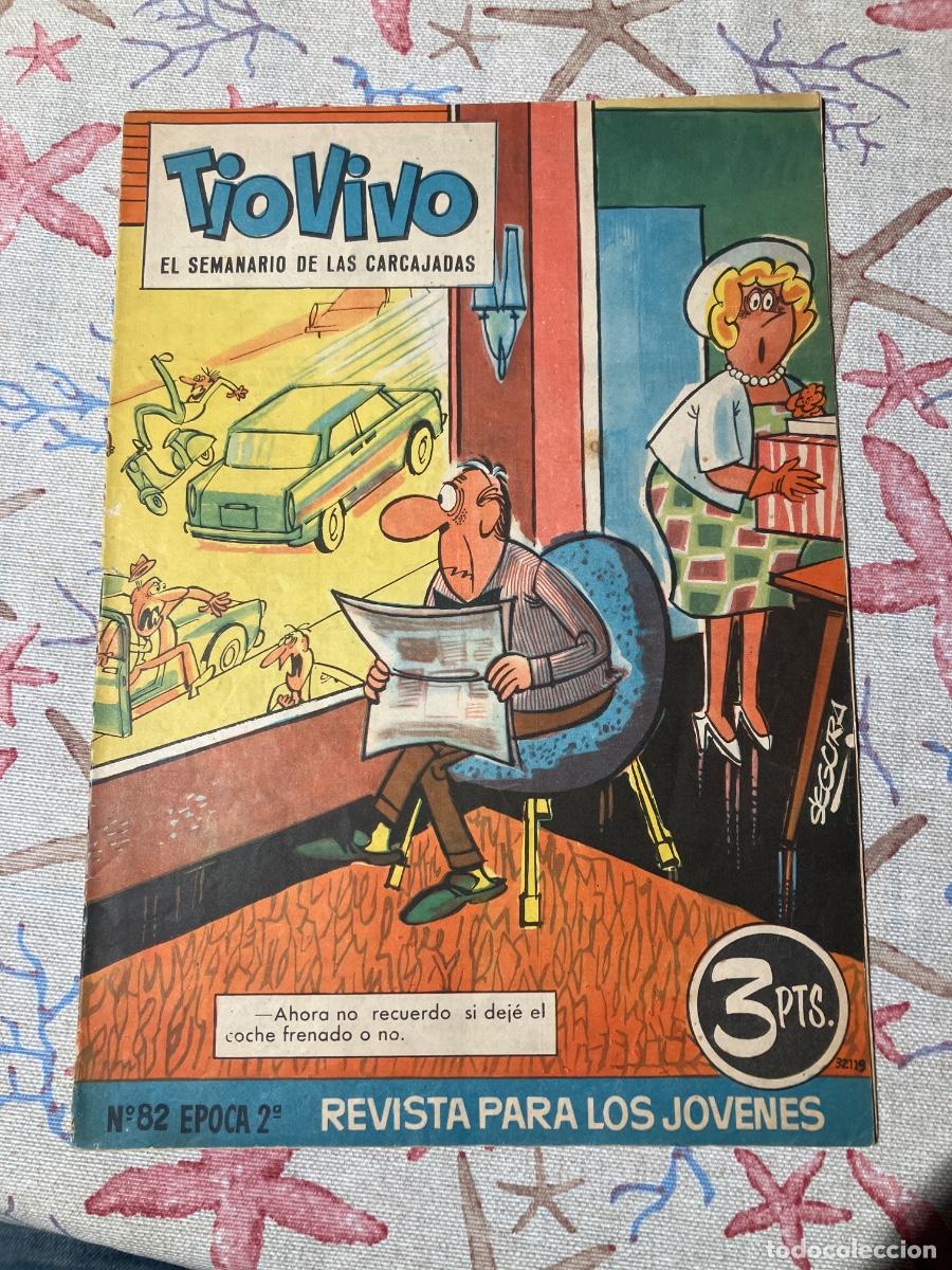 Tebeos: T&Iacute;O VIVO - N&Uacute;MERO 82 - SEGUNDA &Eacute;POCA - BRUGUERA