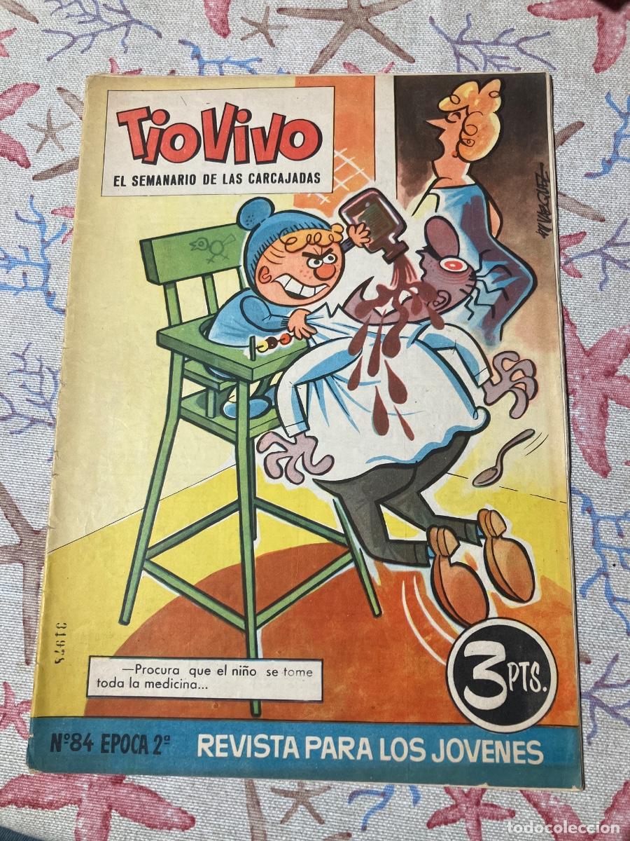 Tebeos: T&Iacute;O VIVO - N&Uacute;MERO 84 - SEGUNDA &Eacute;POCA - BRUGUERA