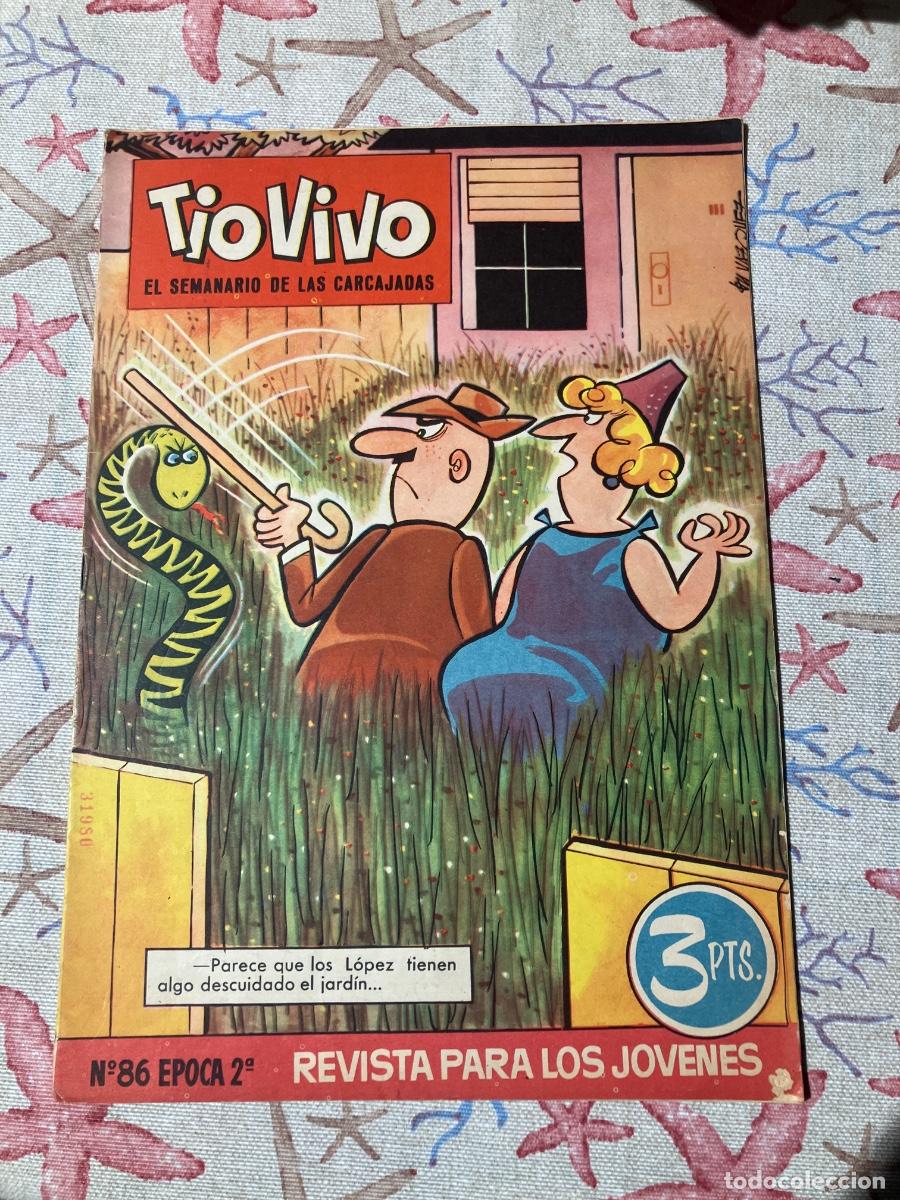 Tebeos: T&Iacute;O VIVO - N&Uacute;MERO 86 - SEGUNDA &Eacute;POCA - BRUGUERA