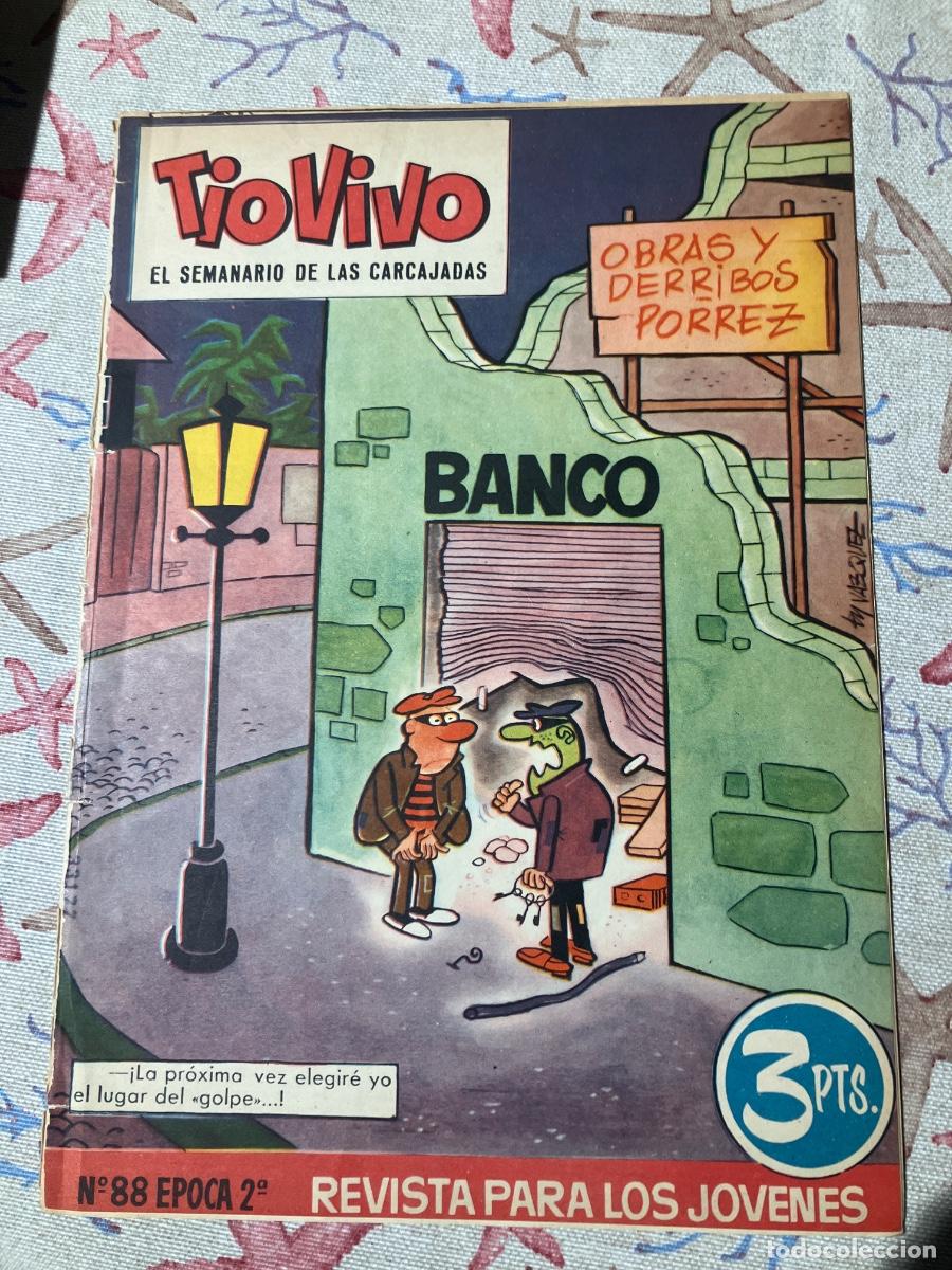 Tebeos: T&Iacute;O VIVO - N&Uacute;MERO 88 - SEGUNDA &Eacute;POCA - BRUGUERA