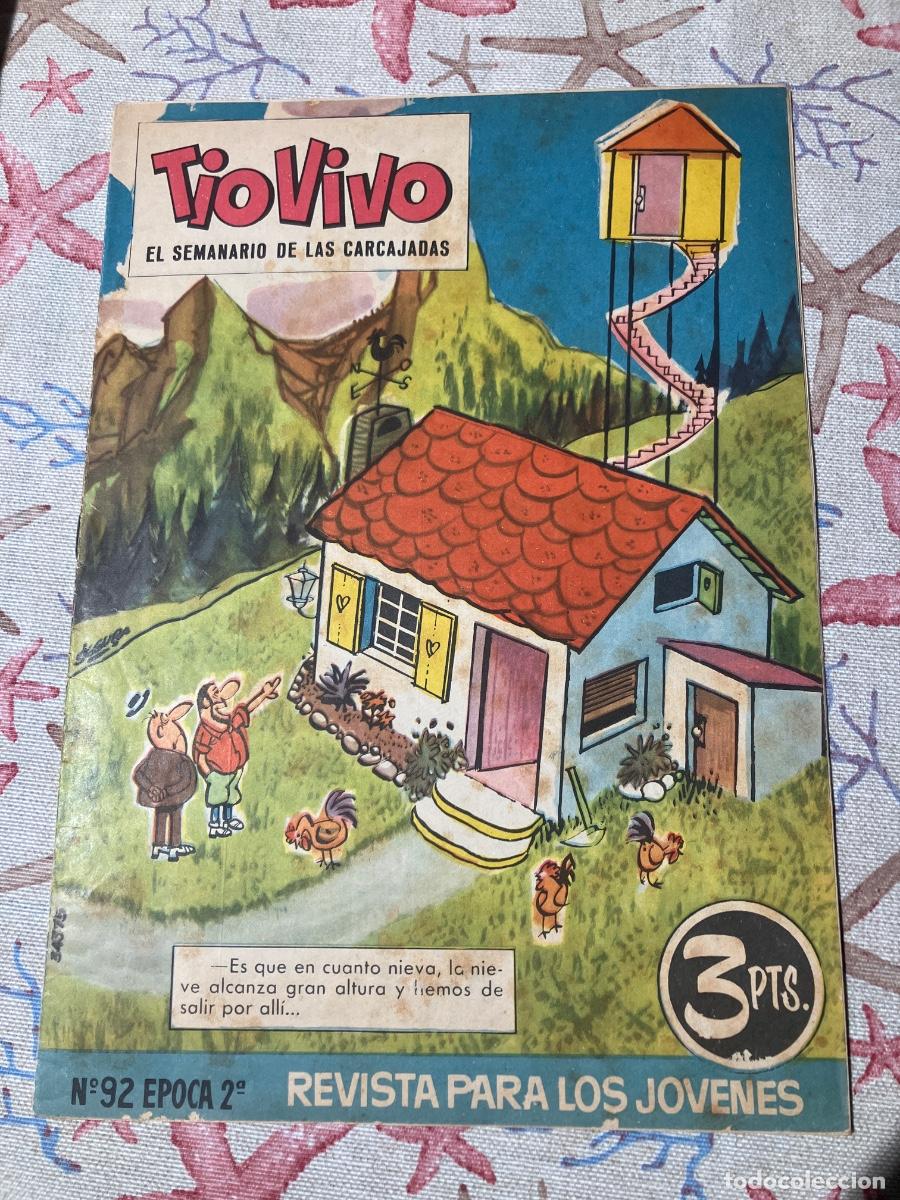 Tebeos: T&Iacute;O VIVO - N&Uacute;MERO 92 - SEGUNDA &Eacute;POCA - BRUGUERA