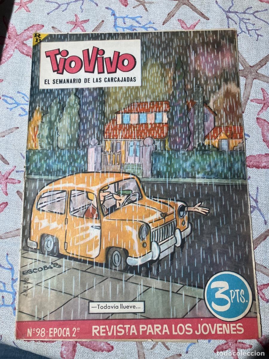Tebeos: T&Iacute;O VIVO - N&Uacute;MERO 98 - SEGUNDA &Eacute;POCA - BRUGUERA