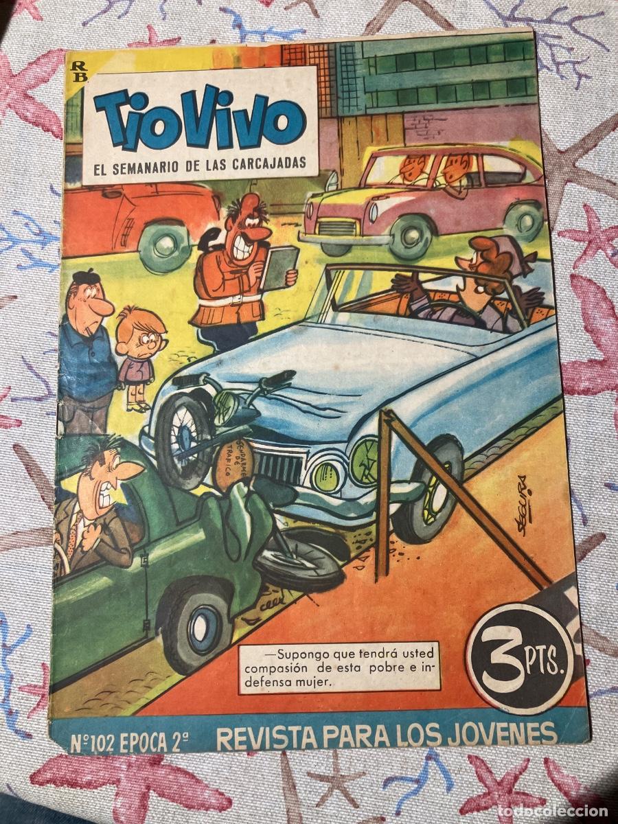 Tebeos: T&Iacute;O VIVO - N&Uacute;MERO 102 - SEGUNDA &Eacute;POCA - BRUGUERA