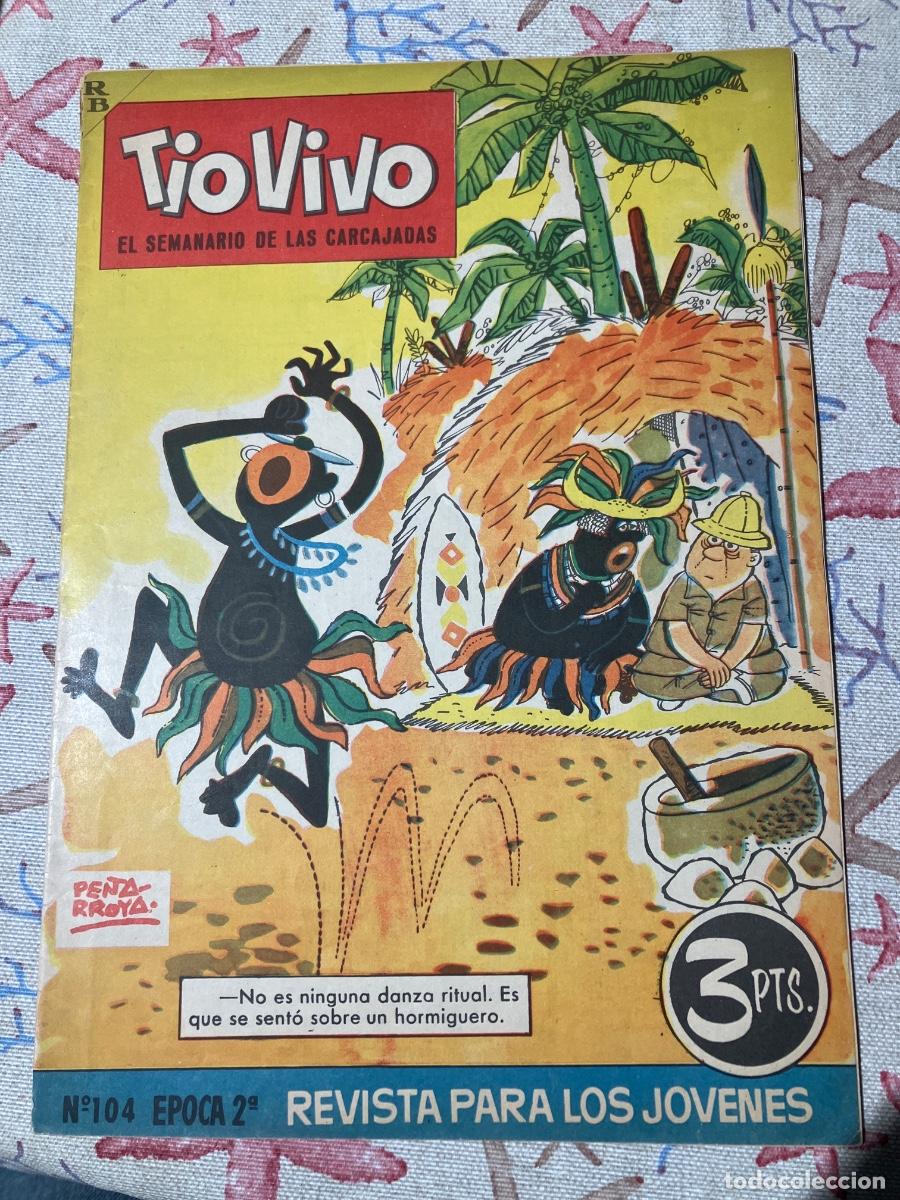Tebeos: T&Iacute;O VIVO - N&Uacute;MERO 104 - SEGUNDA &Eacute;POCA - BRUGUERA