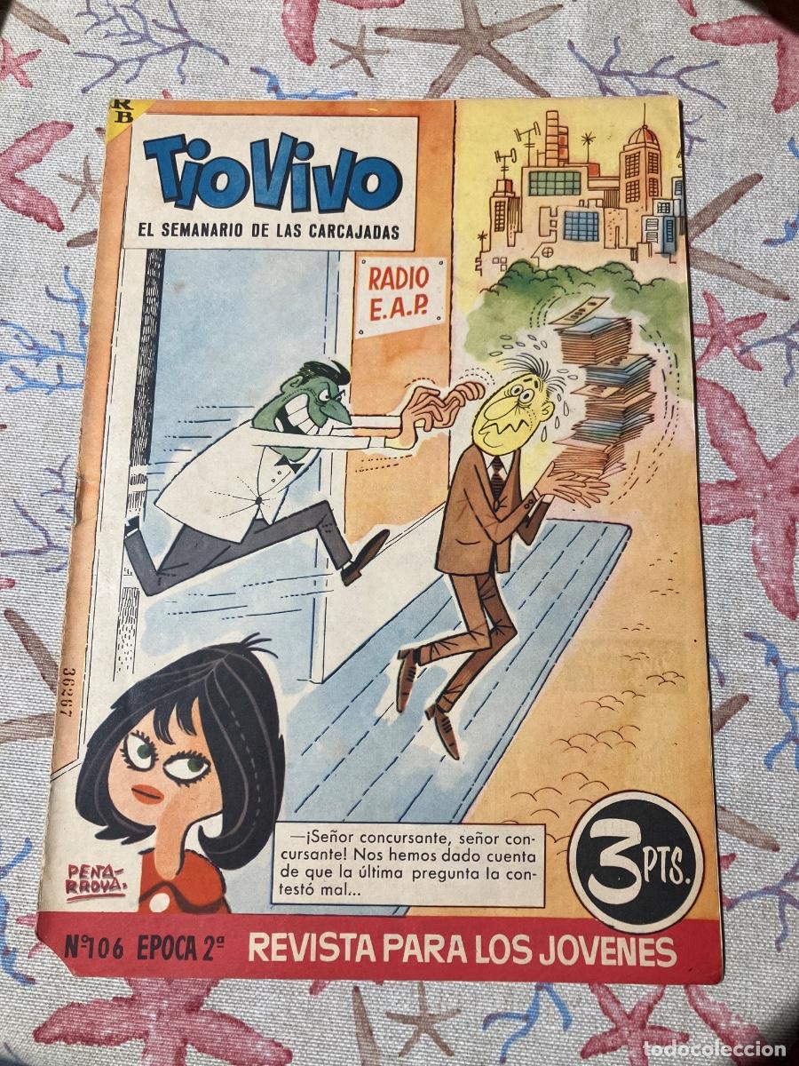 Tebeos: T&Iacute;O VIVO - N&Uacute;MERO 106 - SEGUNDA &Eacute;POCA - BRUGUERA