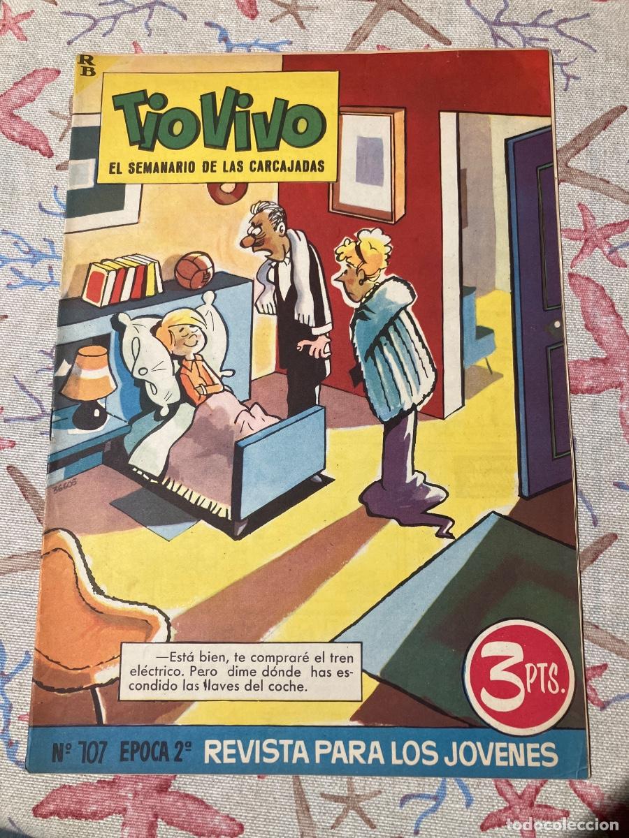 Tebeos: T&Iacute;O VIVO - N&Uacute;MERO 107 - SEGUNDA &Eacute;POCA - BRUGUERA