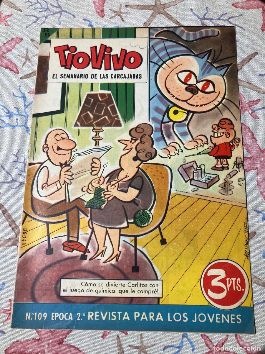 Tebeos: T&Iacute;O VIVO - N&Uacute;MERO 109 - SEGUNDA &Eacute;POCA - BRUGUERA