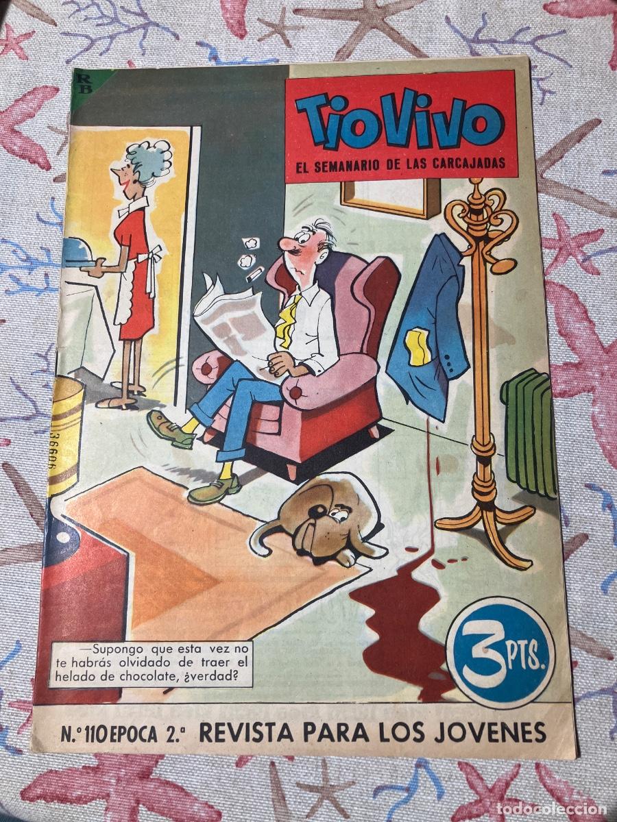 Tebeos: T&Iacute;O VIVO - N&Uacute;MERO 110 - SEGUNDA &Eacute;POCA - BRUGUERA