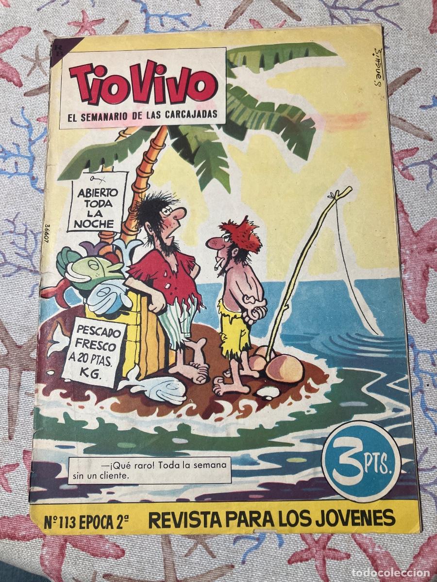 Tebeos: T&Iacute;O VIVO - N&Uacute;MERO 113 - SEGUNDA &Eacute;POCA - BRUGUERA