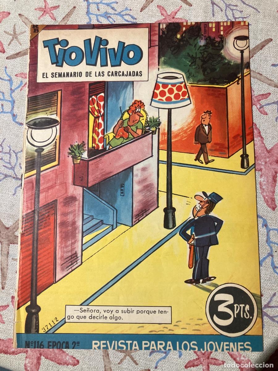 Tebeos: T&Iacute;O VIVO - N&Uacute;MERO 116 - SEGUNDA &Eacute;POCA - BRUGUERA