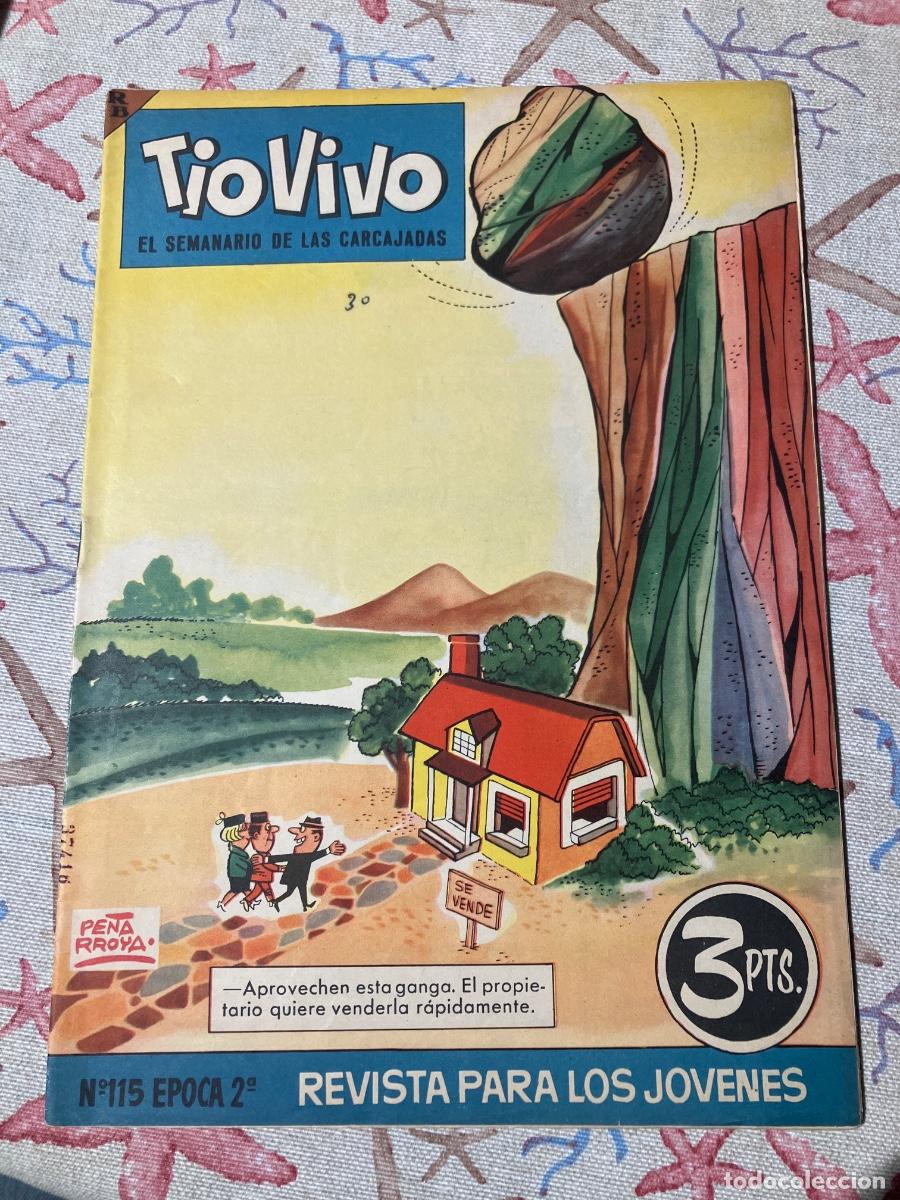 Tebeos: T&Iacute;O VIVO - N&Uacute;MERO 115 - SEGUNDA &Eacute;POCA - BRUGUERA
