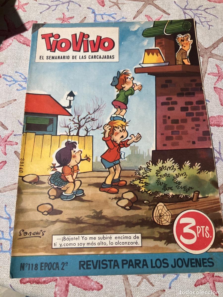 Tebeos: T&Iacute;O VIVO - N&Uacute;MERO 118 - SEGUNDA &Eacute;POCA - BRUGUERA