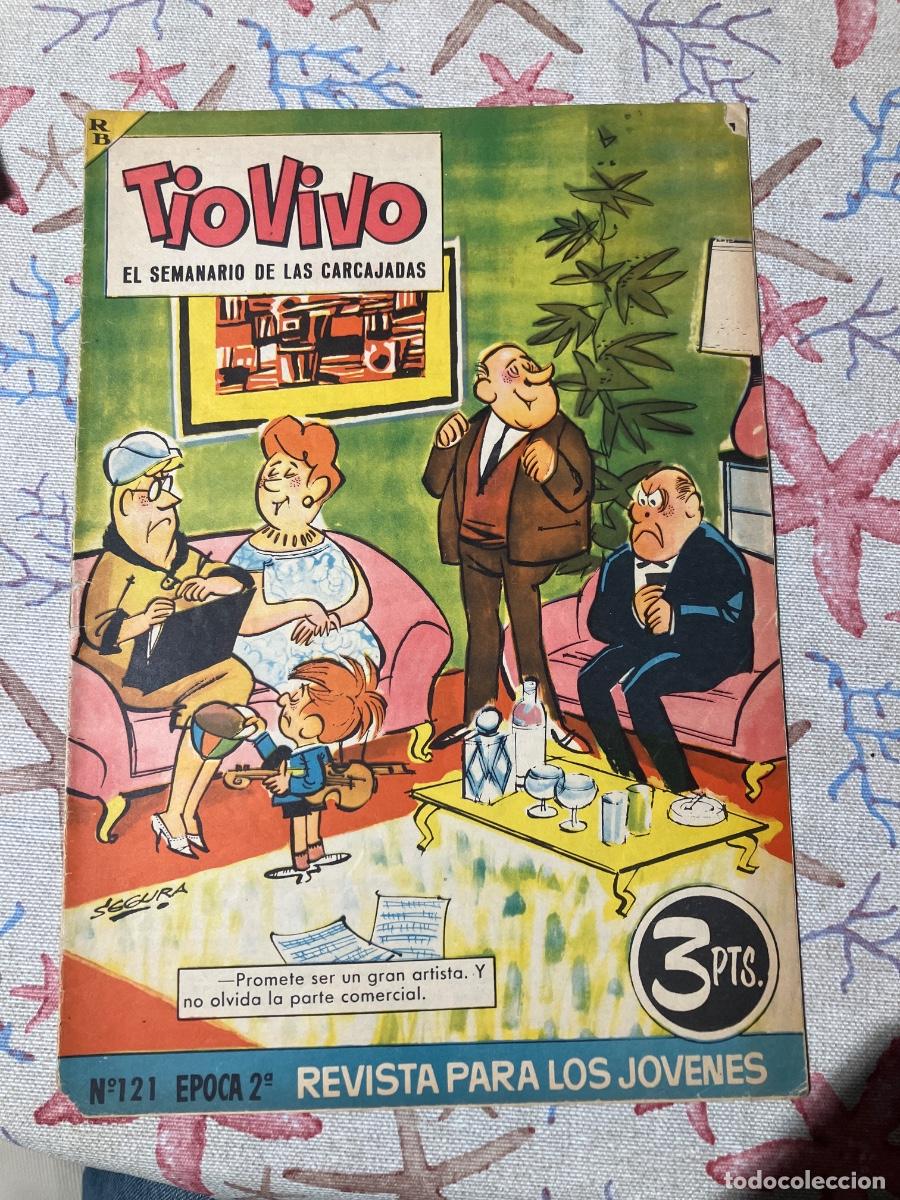 Tebeos: T&Iacute;O VIVO - N&Uacute;MERO 121 - SEGUNDA &Eacute;POCA - BRUGUERA