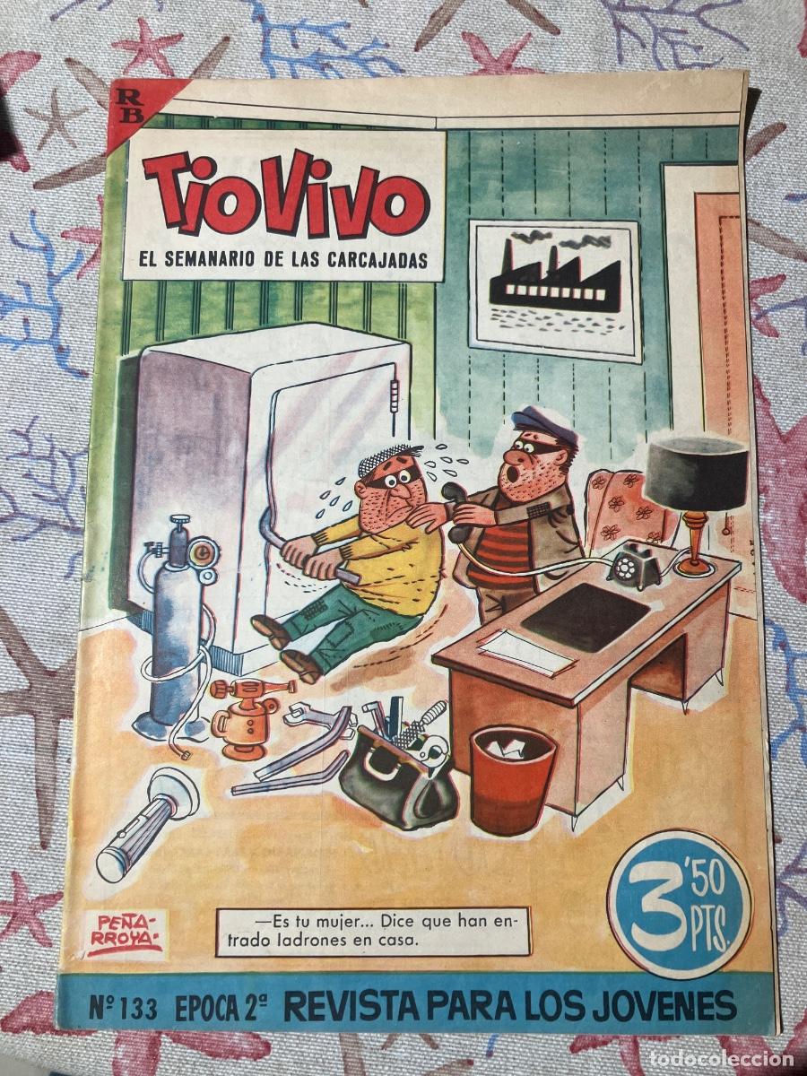 Tebeos: T&Iacute;O VIVO - N&Uacute;MERO 133 - SEGUNDA &Eacute;POCA - BRUGUERA