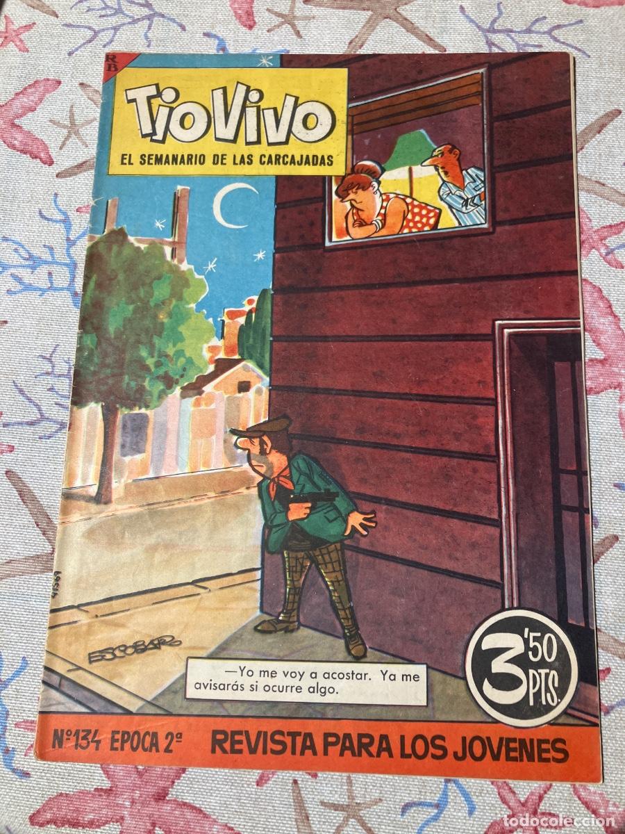 Tebeos: T&Iacute;O VIVO - N&Uacute;MERO 134 - SEGUNDA &Eacute;POCA - BRUGUERA